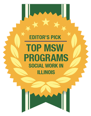 BEST MSW PROGRAMS IN ILLINOIS BADGE